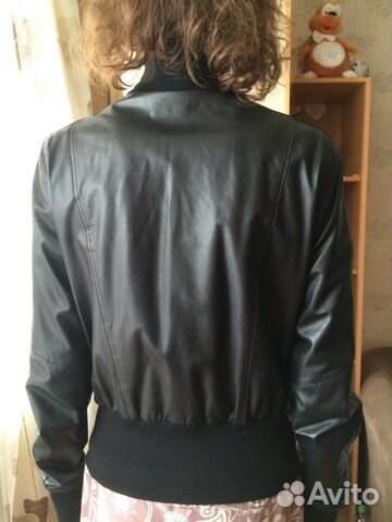 Куртка кожаная