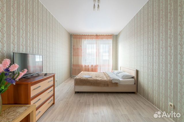 

1-к. квартира, 45 м², 3 кровати