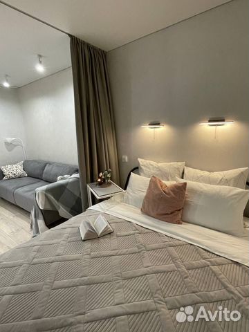 

1-к. квартира, 32 м², 2 кровати