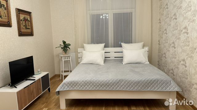

1-к. квартира, 44 м², 2 кровати