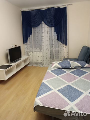 

Квартира-студия, 27 м², 2 кровати