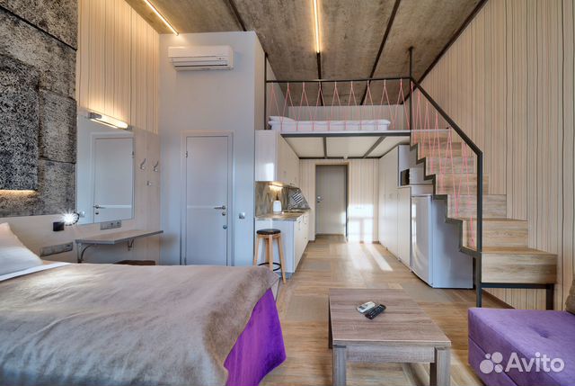 

Квартира-студия в апарт-отеле, 26 м², 1 кровать