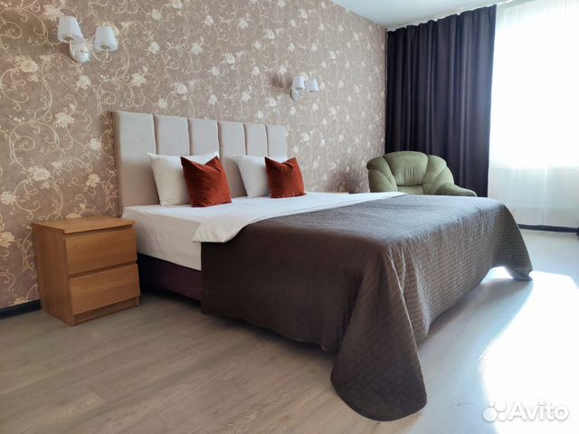 

1-к. квартира, 42 м², 2 кровати