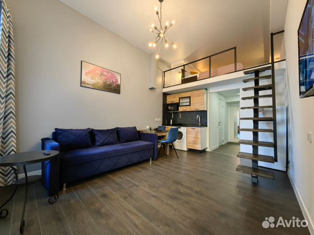 

Квартира-студия, 37 м², 2 кровати