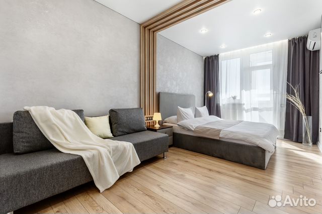 

1-к. квартира, 40 м², 2 кровати