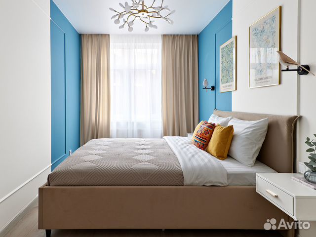 

1-к. квартира, 37 м², 2 кровати