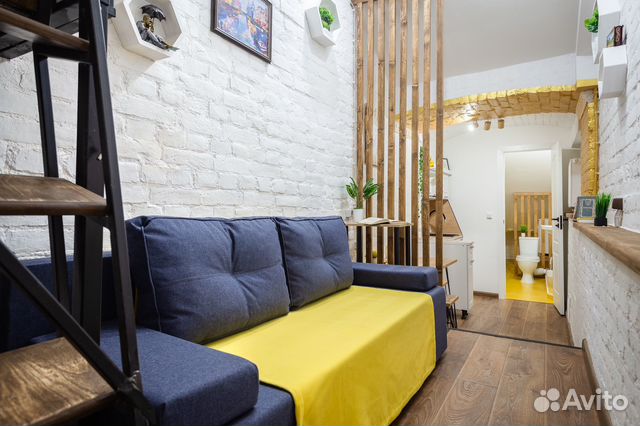 

Квартира-студия, 20 м², 2 кровати