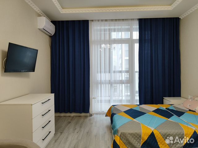 

Квартира-студия, 30 м², 1 кровать