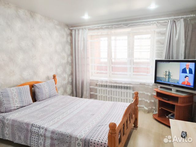 

1-к. квартира, 42 м², 2 кровати