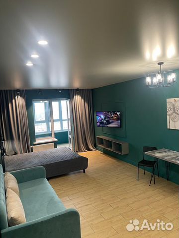 

Квартира-студия, 33,4 м², 2 кровати