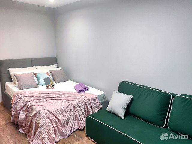 

1-к. квартира, 45 м², 3 кровати