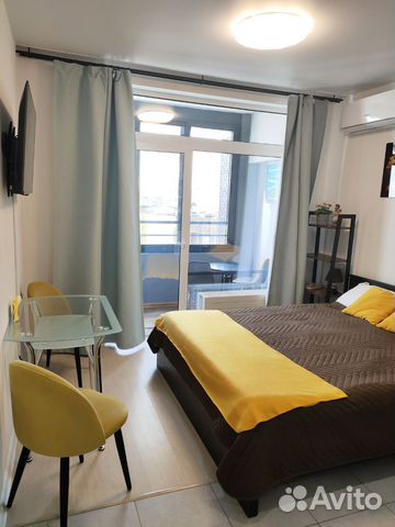 

Квартира-студия, 23 м², 1 кровать
