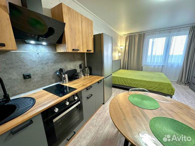 

Квартира-студия, 30 м², 1 кровать