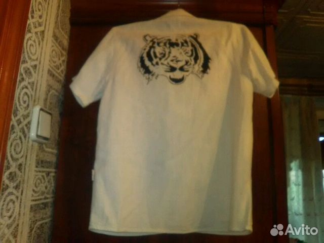 Рубашка льняная,качество-супер