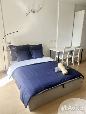 

Квартира-студия, 30 м², 1 кровать