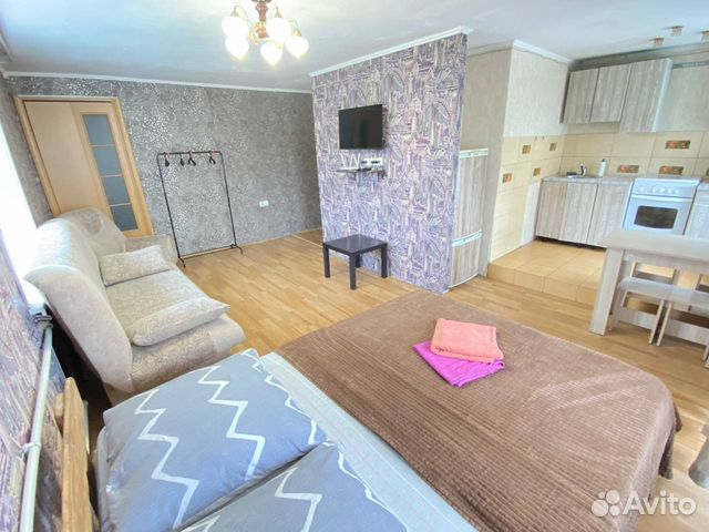 

Квартира-студия, 33 м², 2 кровати
