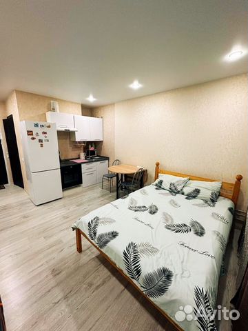 

Квартира-студия, 28 м², 2 кровати