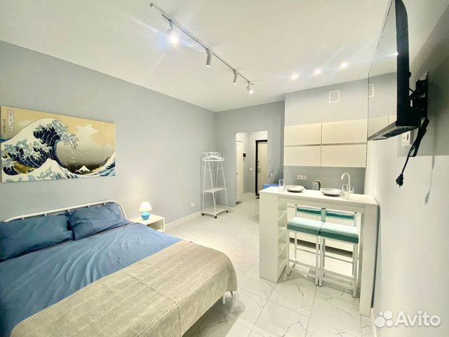 

Квартира-студия, 25 м², 1 кровать