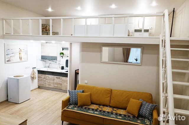 

Квартира-студия, 34 м², 3 кровати