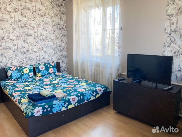 

1-к. квартира, 40 м², 2 кровати