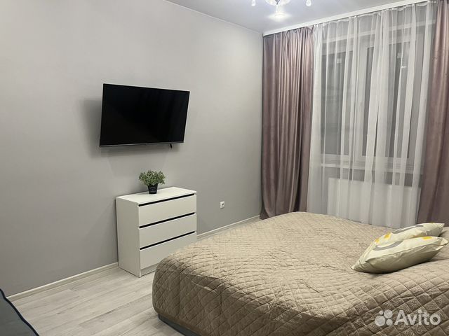

1-к. квартира, 40 м², 2 кровати
