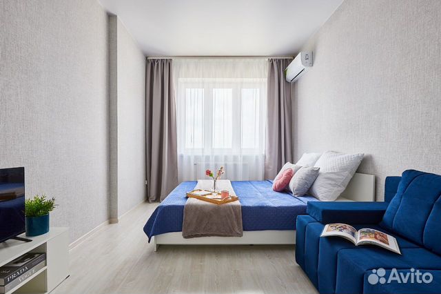 

1-к. квартира, 38 м², 3 кровати
