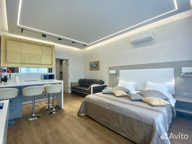 

Квартира-студия, 40 м², 2 кровати