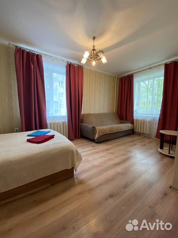 

1-к. квартира, 33 м², 2 кровати