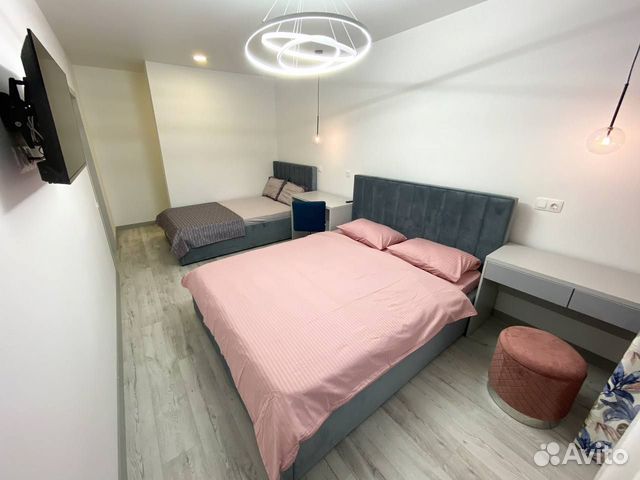 

1-к. квартира, 46 м², 3 кровати