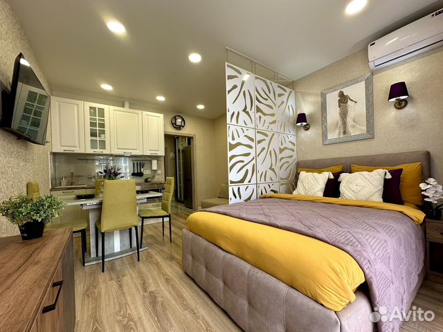 

Квартира-студия, 25 м², 2 кровати
