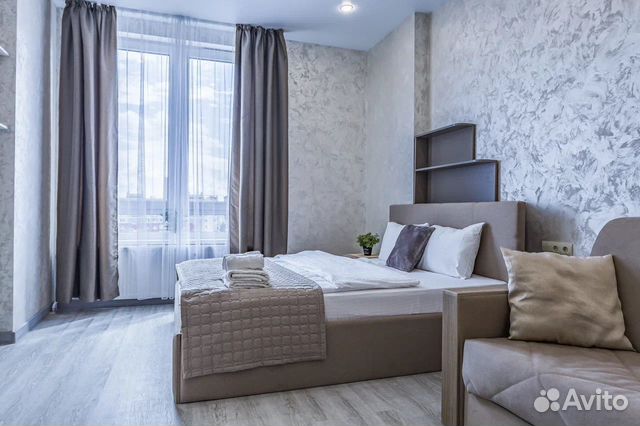 

Квартира-студия, 32 м², 2 кровати