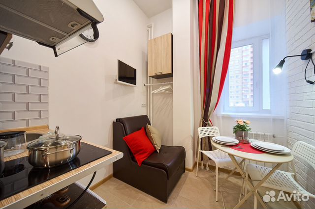 

Квартира-студия, 12 м², 1 кровать