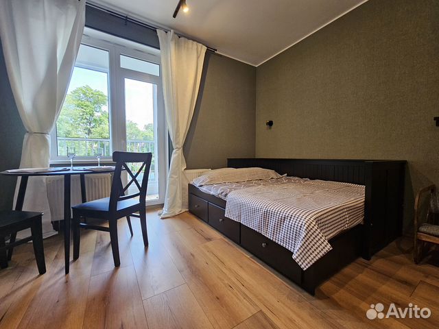 

Квартира-студия, 24 м², 2 кровати