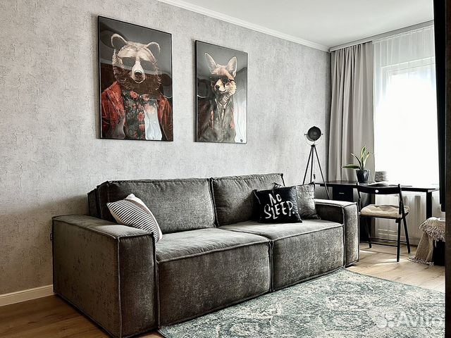 

1-к. квартира, 33 м², 2 кровати