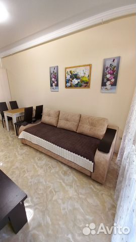 

1-к. квартира, 55 м², 2 кровати