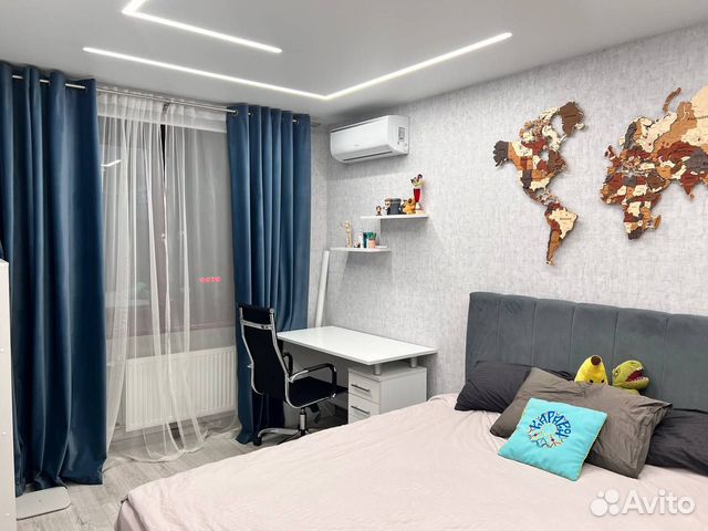 

2-к. квартира, 56 м², 3 кровати