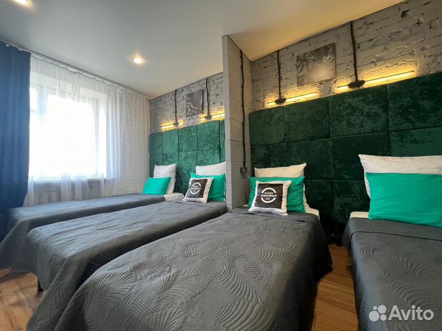 

Квартира-студия, 25,5 м², 2 кровати