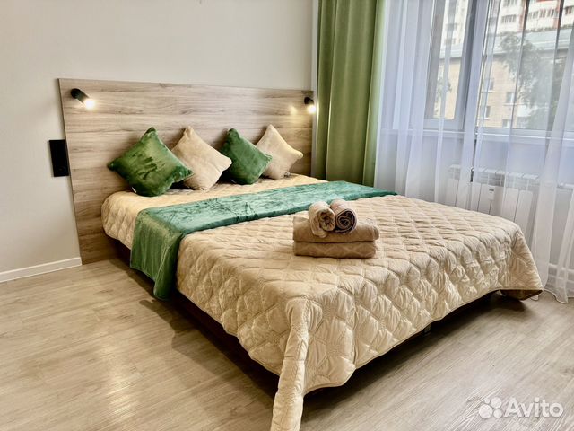 

Квартира-студия, 30 м², 2 кровати