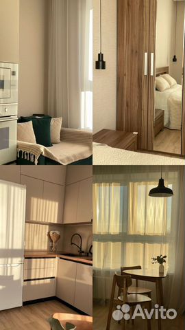 

1-к. квартира, 34 м², 2 кровати