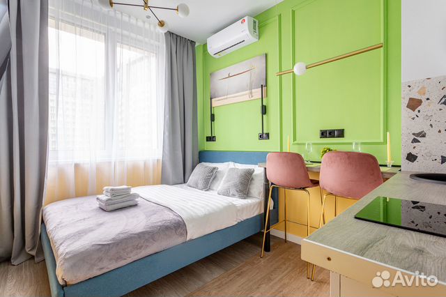

Квартира-студия, 18 м², 1 кровать