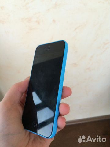 iPhone 5c, 16 гб, синий