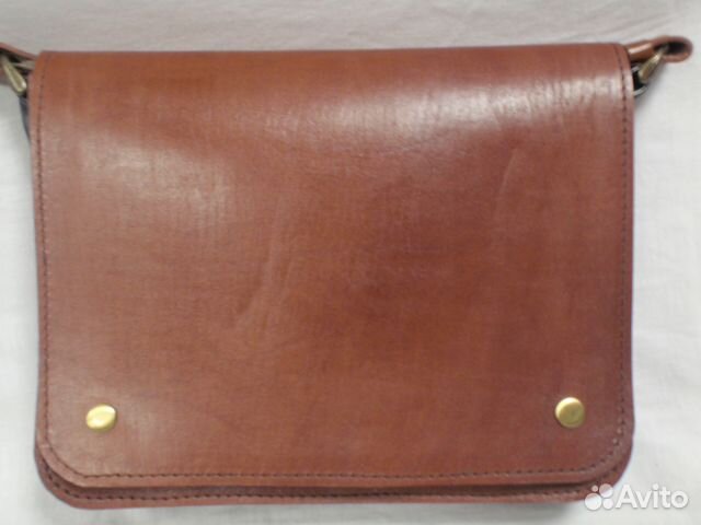 Кожаная сумка ручной работы тисж-1. Россия