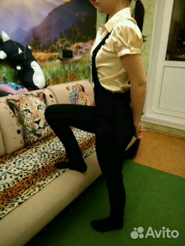 Полукомбинезон брюки р.44-46