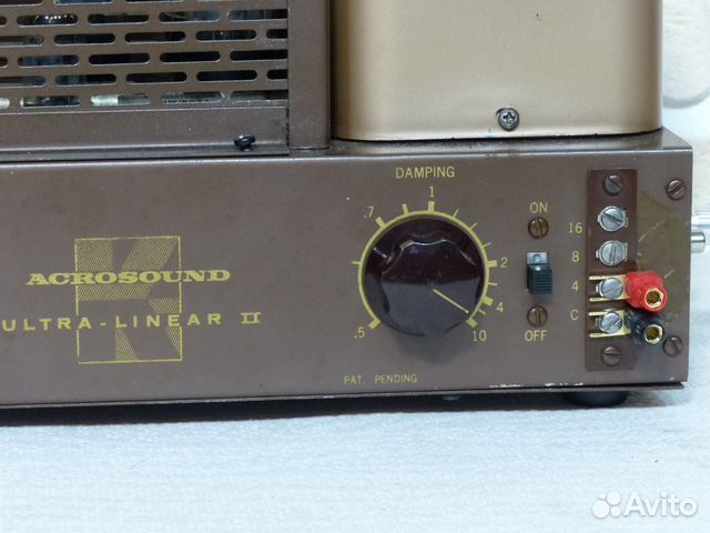 Acrosound Ultra Linear II ламповый 1960г tubeamp Acrosound Ultra Linear II ламповый 1960г tubeamp