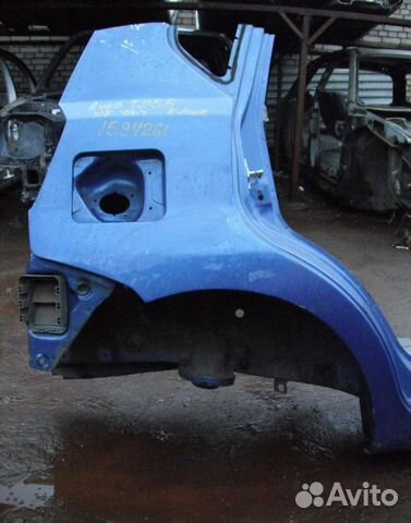 Запчасти бу Шевроле Chevrole крыло заднее четверть