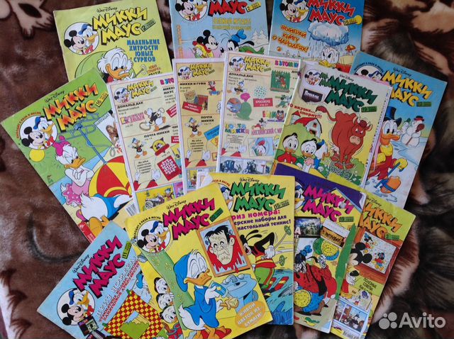 Комиксы Микки Мауса 98-99е годы