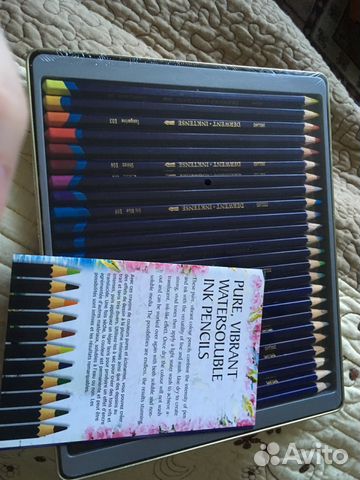 Derwent Inktense водорастворимые карандаши 24 шт