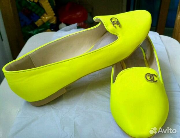 Новые яркие балетки