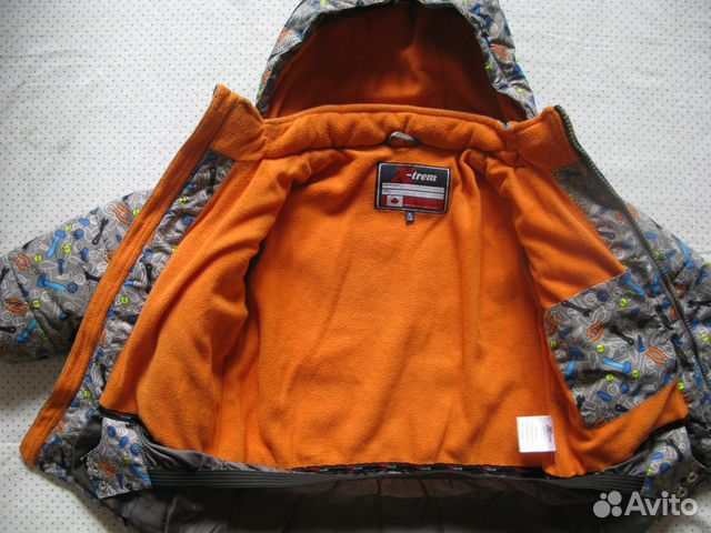 Комплект зимний Gusti Extrem р.110+6 + штаны+шапка