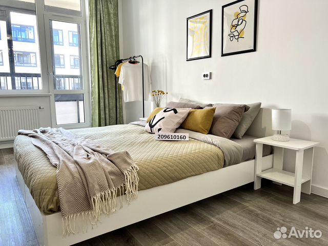 

Квартира-студия, 25 м², 4 кровати